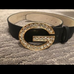 Guess rhinestone belt
